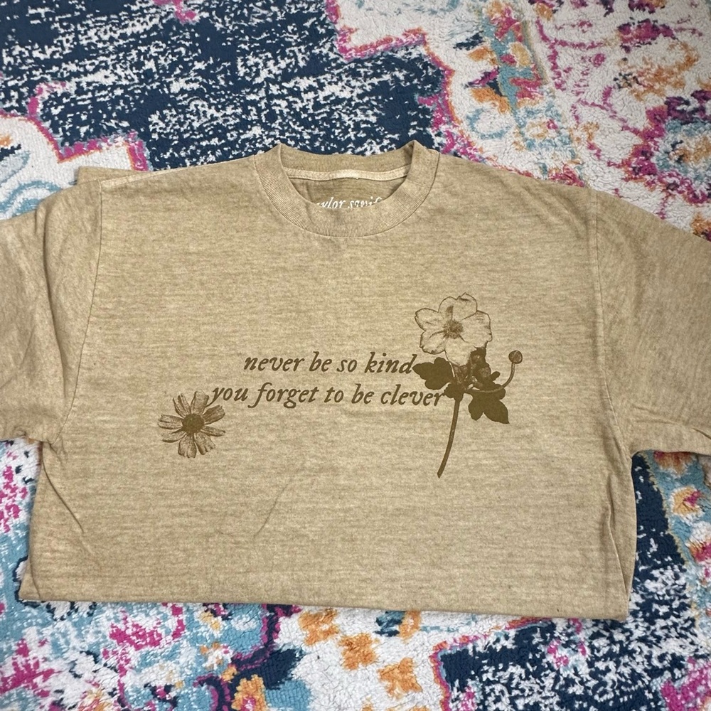 Taylor Swift Official Merch: Majorie t-shirt. Size M, never worn